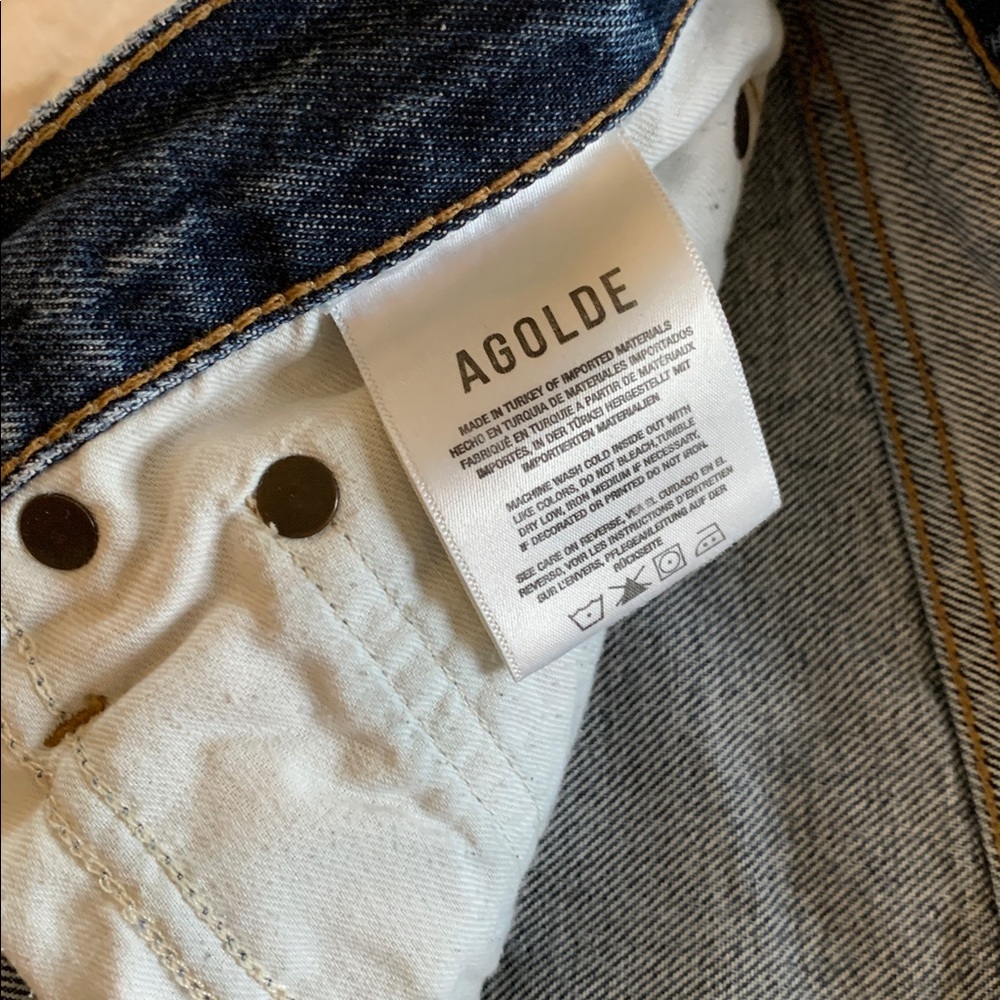 Agolde Fran Low Slung Jeans - Picture 3 of 6